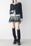 Sally Layered Shirt Cardigan