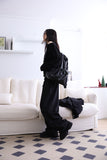 Modern Unbalance Shoulder Knit