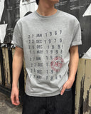 Time crop short-sleeve t-shirt