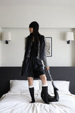 Nylon hood vest