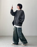 Info Wide Cargo Denim