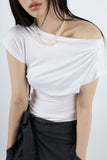 Pearl clip necklace