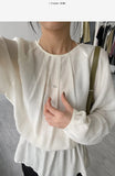 Fuse String Loose Fit Blouse