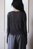 Dio see-through cardigan
