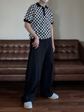Checker Collar Knit