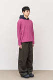Jem Mix Striped Hooded Top