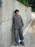 Salt Washed Bermuda Cargo Denim