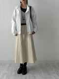 Johnny Cotton Flare Long Skirt