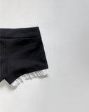 Tinker Lace Low-Rise Shorts