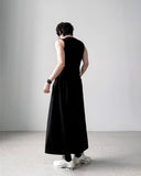 Bertin Henley-Neck Sleeveless