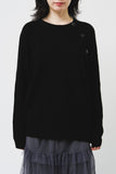 Miz Open Button Knit