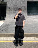 Nylon Cooling Crop Short Sleeve Shirt