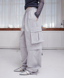 Zipper detachable cargo pants