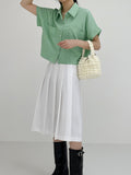 New Tapt Big Pocket Cropped Shirt