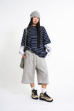 Days stripe layered t-shirt