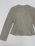 Blossom Square Neck Tweed Short Jacket