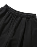 Cross Pleated Sweat Shorts