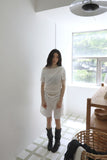 Two-Tuck Half Cotton Shorts