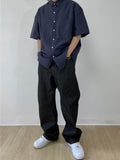 Over Cotton Half Shirt