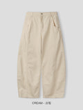 Vine Curved Cotton Pants