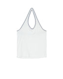 KEYHOLE TWIN SET TOP