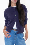 Ciel round button-up cardigan