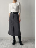 Noble H-Line Slit Skirt