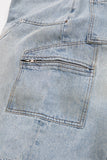 Roma carpenter denim bermuda pants