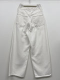 291 Cotton High-Waisted Wide Pants