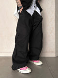 Diagonal Trend Cargo Pants