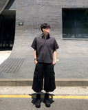 Rev Deep Dyeing Cargo Bermuda Pants