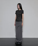 Asymmetrical Draped T-Shirt