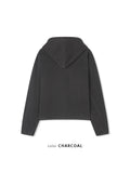 Venis Pigment Cropped Zip Hoodie