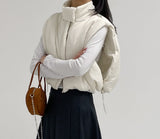 Claudie Crop Padded Vest