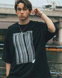 [AG] Slinky Graphic Half Tee