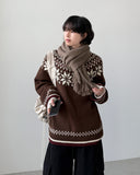 Lovely Nordic Balloon Knit