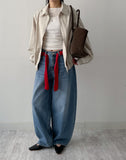 Comment Collar Loose Fit Wind Jumper