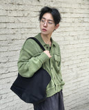 Enmic Trucker Washed Cardigan