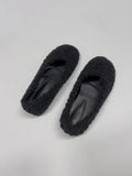 Shearling Mary Jane Flat Shoes