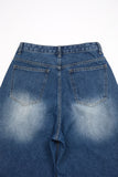 Orvid denim bermuda pants