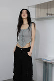 Piece Eyelet Cargo Pants