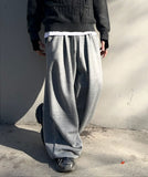 Two-Tuck Balloon Brushed Sweatpants