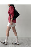Yoru Tartan Check Loose Fit Shirt