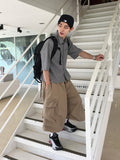 Mad Pintuck Bermuda Cargo Pants