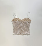 Eilana Ribbon Lace Top