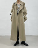 London Robe Overfit Long Trench Coat
