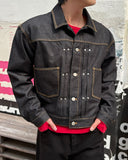 Stitch denim jacket