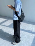 Wearable String Cotton Half Shirt