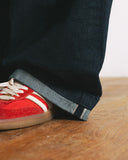 [AG] Turn-Up Selvedge Balloon Denim Pants