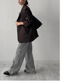 440 Long Wide Denim Pants